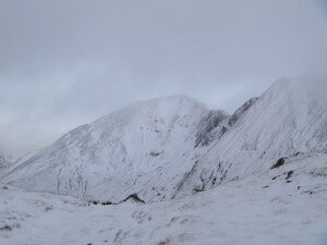 Mamores in winter