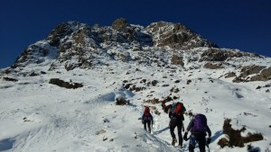 Alpine conditions on Curved Ridge