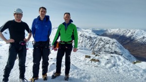 Andy, Allen and Nick on the summit.