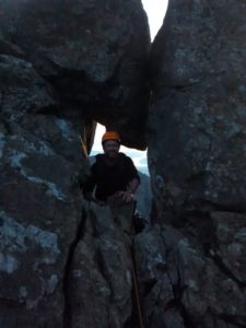 The window of Sgurr nan Gillean