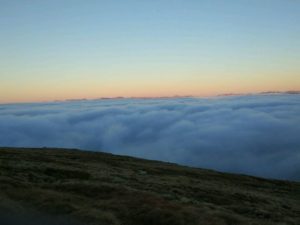 Cloud inversion in the Highlands