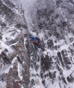 Pitch 1, East Face, Stob Coire nan Lochan