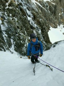 Top of pitch 1, North Gully, Ben Nevis