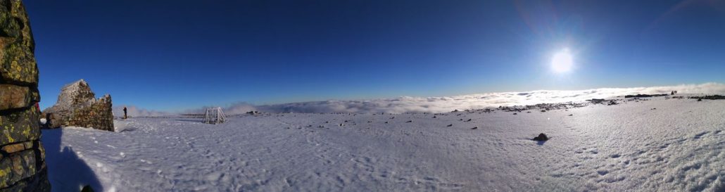 Cloud inversion on Ben Nevis