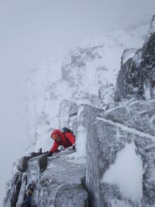 Castle Ridge, Winter Climbing Course