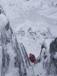 Dorsal Arete Winter Climbing Course