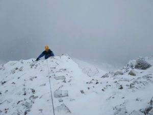 School House Ridge, Winter Climbing Course