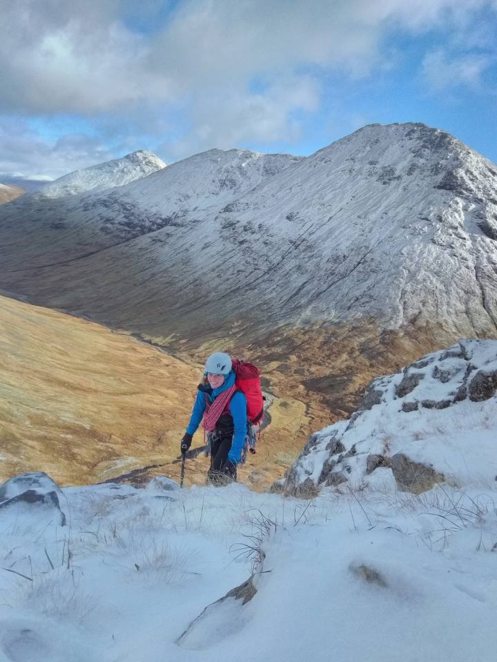 Winter conditions Glencoe