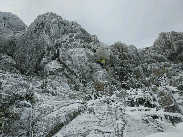 Optimist's Arête, Ben Nevis